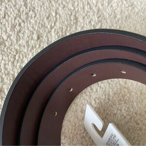 A New Day Sleek Black and Silver Belt